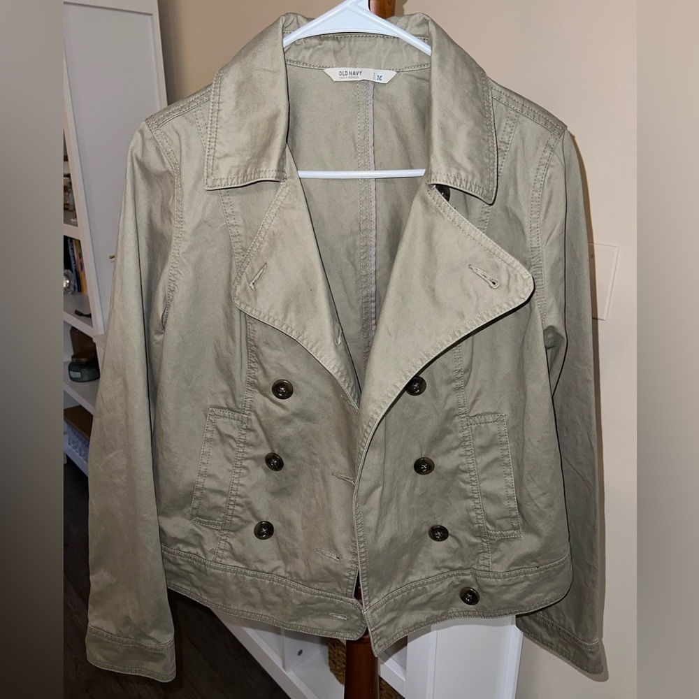 Old Navy Short Trench - Picture 8 of 11